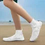 High Top Buckled Water Sneakers