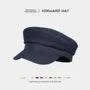 Denim Military Cap