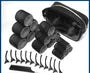Set: Hair Roller + Styling Hair Clip + Hair Comb + Bag