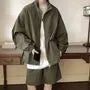 Plain Zip Windbreaker
