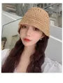 Straw Bucket Hat