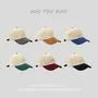 Two Tone Corduroy Baseball Cap