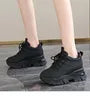 Platform Panel Hidden Wedge Sneakers