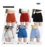 Mid Rise Denim Hot Pants