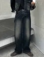 Stand-Collar Denim Jacket