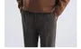 Polo Neck Drop Shoulder Plain Waffle Knit Sweater