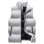Mock Neck Zip-Up Puffer Vest