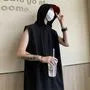 Plain Hooded Tank Top