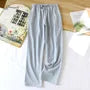 Couple Matching Drawstring Waist Plaid Pajama Pants (Various Designs)