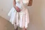 Ballet-Style Lace Trim Corset Slip Dress