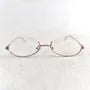 Oval Half Frame Glasses