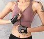 Plain Zipped Sports Bra