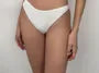 Strapless Plain Textured Bikini Suit