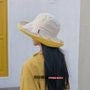 Reversible Wide Brim Bucket Hat