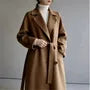 Double-Breasted Long Coat