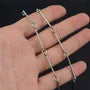 Chain Stick Lariat Necklace