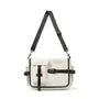 Buckled Flap Messenger Bag
