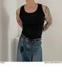 Scoop Neck Plain Tank Top