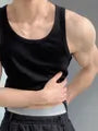 U-Neck Plain Tank Top