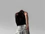 Mid Rise Washed Wide Leg Baggy Jeans