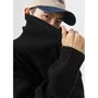 Turtleneck Plain Sweater