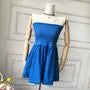 Strapless Wide Leg Romper