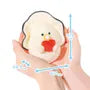 Oyster Baby Squishy Heart Bag Charm