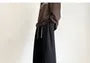 Drawstring Waist Plain Loose Fit Sweatpants