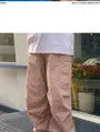 Straight-Cut Loose Cargo Pants