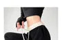 Drawstring Waist Two Tone Wide Leg Sweatpants