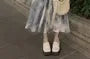 Spaghetti Strap Tie Dye Ruffle Trim Midi A-Line Sundress
