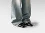 Mid Rise Washed Wide Leg Baggy Jeans