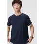 Mock Two-Piece Short-Sleeve Two-Tone T-Shirt