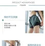 Drawstring Waist Plain Mock Two Piece Yoga Shorts