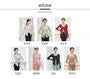 Long-Sleeve Front-Slit Dance Top