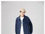 Washed Button-Up Denim Jacket
