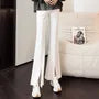Maternity High Waist Plain Flared Pants