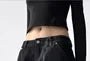 Low Rise Washed Barrel Leg Baggy Jeans
