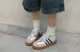 High Rise Washed Loose Fit Wide Leg Denim Jorts
