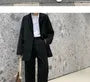 Unisex Straight-Leg Dress Pants