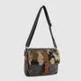 Camo Print Buckled Crossbody Bag