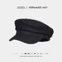 Denim Military Cap