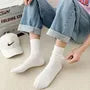 Plain Ribbed Socks