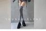 Long-Sleeve Plain Hooded Drawstring Romper