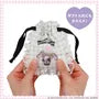 Sanrio Gingham Check Mini Drawstring Pouch Sugarbunnies Kurousa