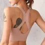 Plain Zipped Sports Bra