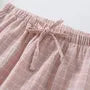 Couple Matching Drawstring Waist Plaid Lounge Shorts (Various Designs)