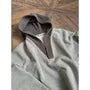 Two Tone Knit Hoodie