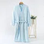 Couple Matching V-Neck Plain Fleece Tie Front Robe (Various Designs)