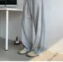 Drawstring Waist Barrel Leg Baggy Sweatpants